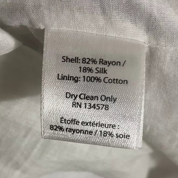 Vineyard Vines Mirrored Leaves Trapeze Halter dress in Moonlight Blue & White - Picture 11 of 11